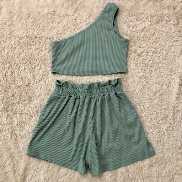 SHEIN Ribbed Knit Co-Ord Set - Picture 5 of 5